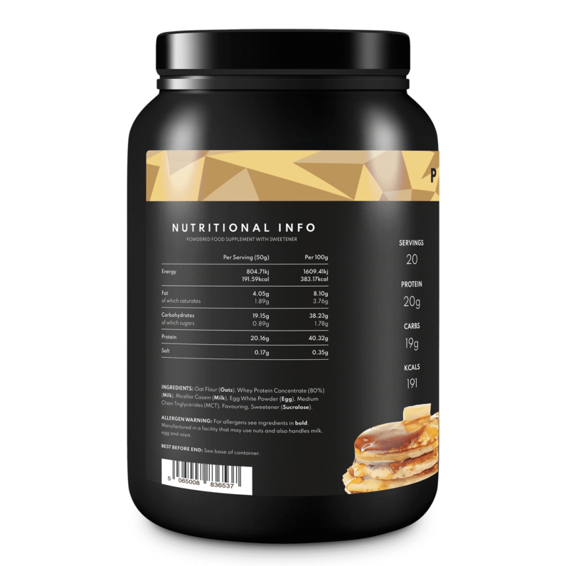 protein pancakes nutritional info